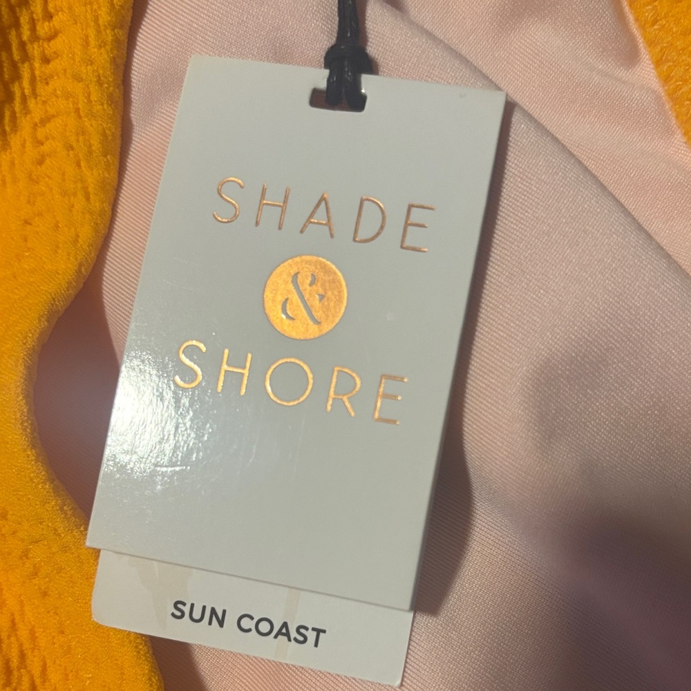 Shade & Shore Bright Yellow Bikini Bottoms - Picture 2 of 6